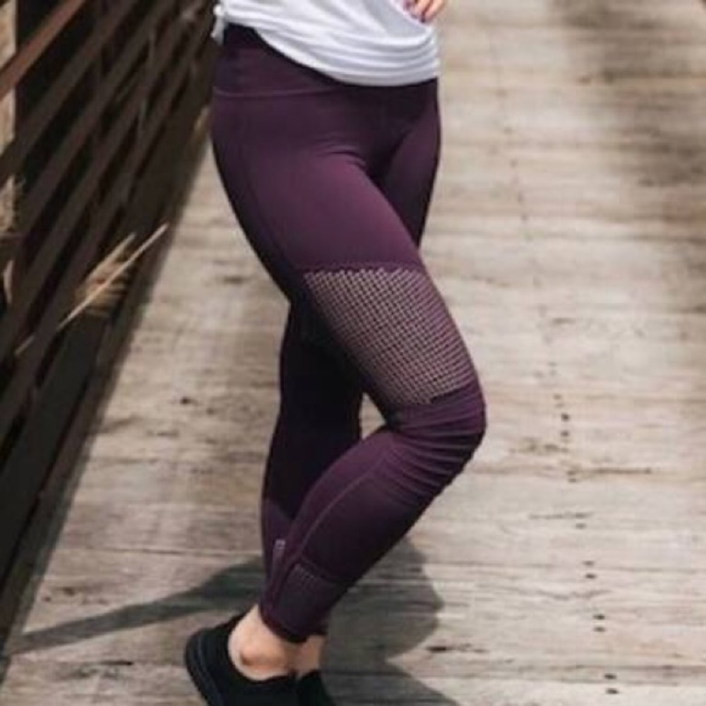 Zyia BlackBerry Motto 7/8 Leggings